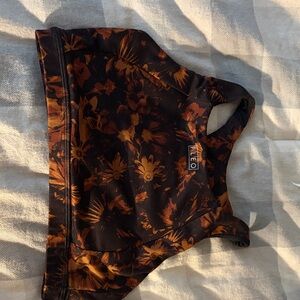 Fleo Autumn Floral Sports Top